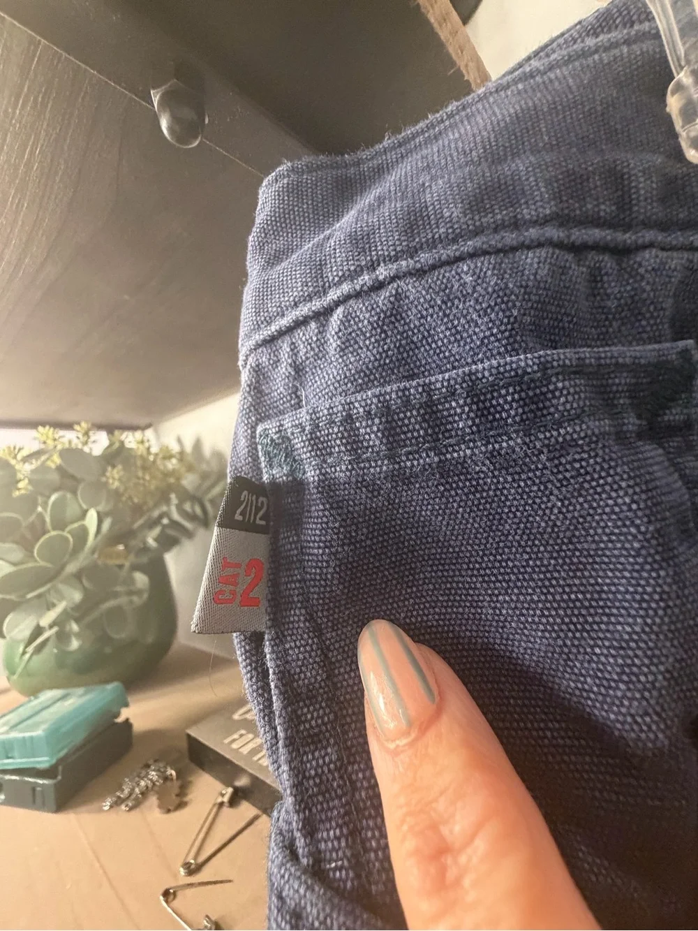 Carhartt Men’s Relaxed Fit Dark Blue Pants 40x32